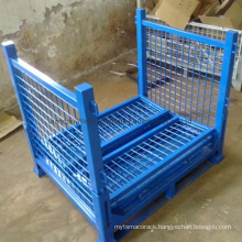 Stackable Foldable Steel Welded Heavy Duty Pallet Container